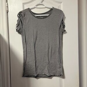 American Eagle Outfitters Shirt “Soft and sexy” with shoulder tie detailing.